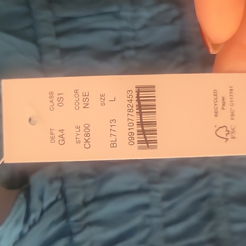 J. Crew Palermo Dress In Viscose Blend Crinkle In Nordic Sea - Picture 6 of 16